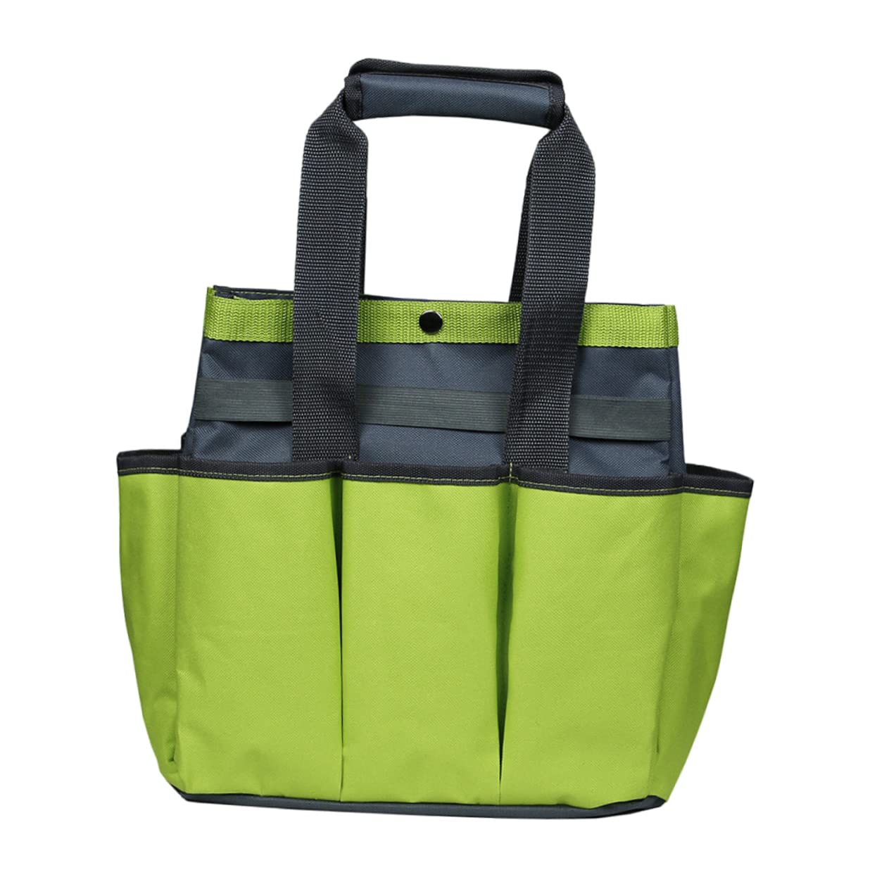 Didiseaon Bolsa de Herramientas de de Oxford Resistente Organizador Multi Pocket para Jardinería Tote Práctica y Ligera Verde Manzana