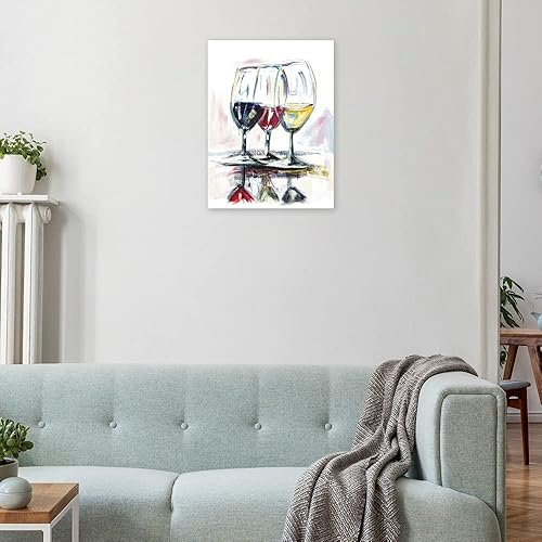 Miniatura 2 de Fine Art Canvas Lienzo impreso Time for Wine II por el artista Andy Beauchamp para sala de estar, dormitorio, baño, cocina, oficina, bar, comedor y