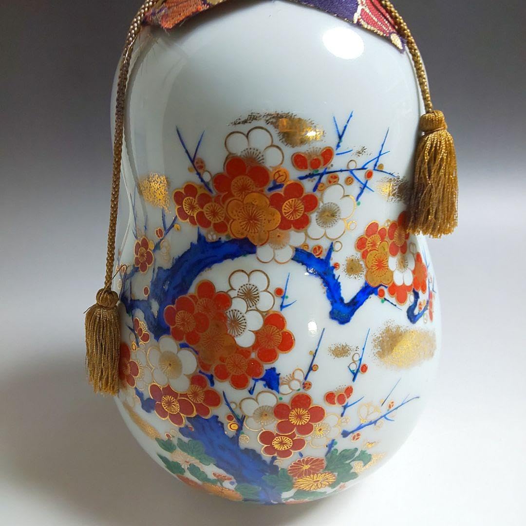 ☆ 古い酒壺 古酒 日本酒 清酒 1級 染付 陶器骨董 一輪挿し 花器 昭和