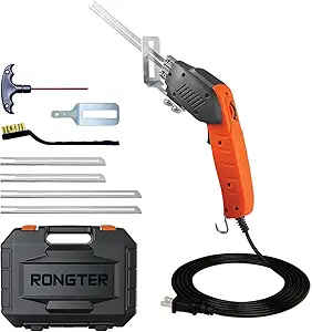 200W Air-Cooled, Electric Hot Knife - Foam Cutting Tool with Blades & Accessories Use Foam Cutter for Engraving and DIY Handmade