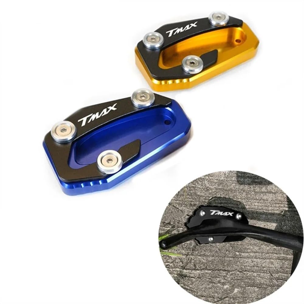 Kickstand Fuß Für Yamaha TMAX 2019-2024 - CNC Alu Seitenständer Verbreiterung