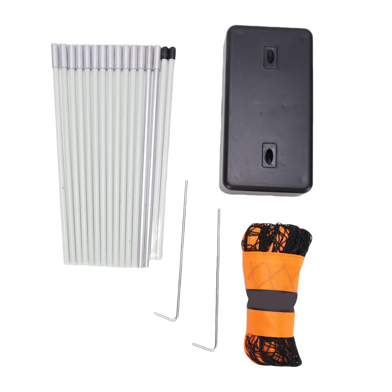Rete da Badminton, Rete da Tennis Standard Leggera, Portatile, Facile da Installare, con Base Indipendente per Interni Ed Esterni