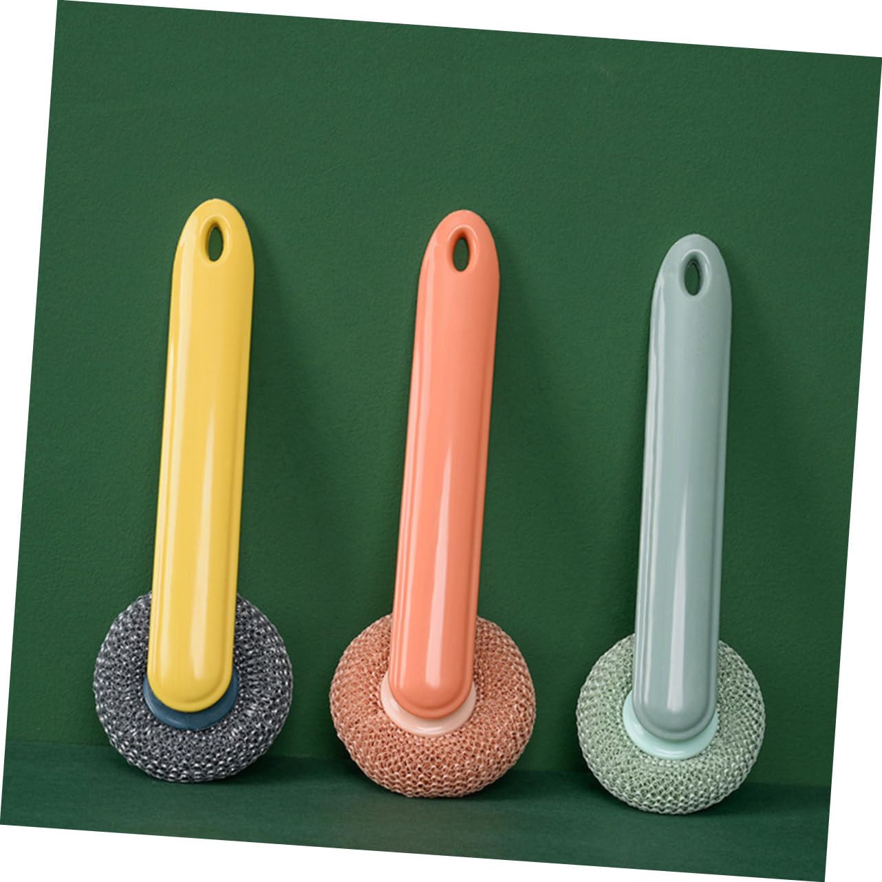 minkissy 18 cepillos de Limpieza de Cocina, Estropajo, Estropajo, Herramientas para el hogar, Bandeja para Fregadero, Cepillo Limpiador de Platos, Limpiador de Platos, Borrador de óxido, Suministros