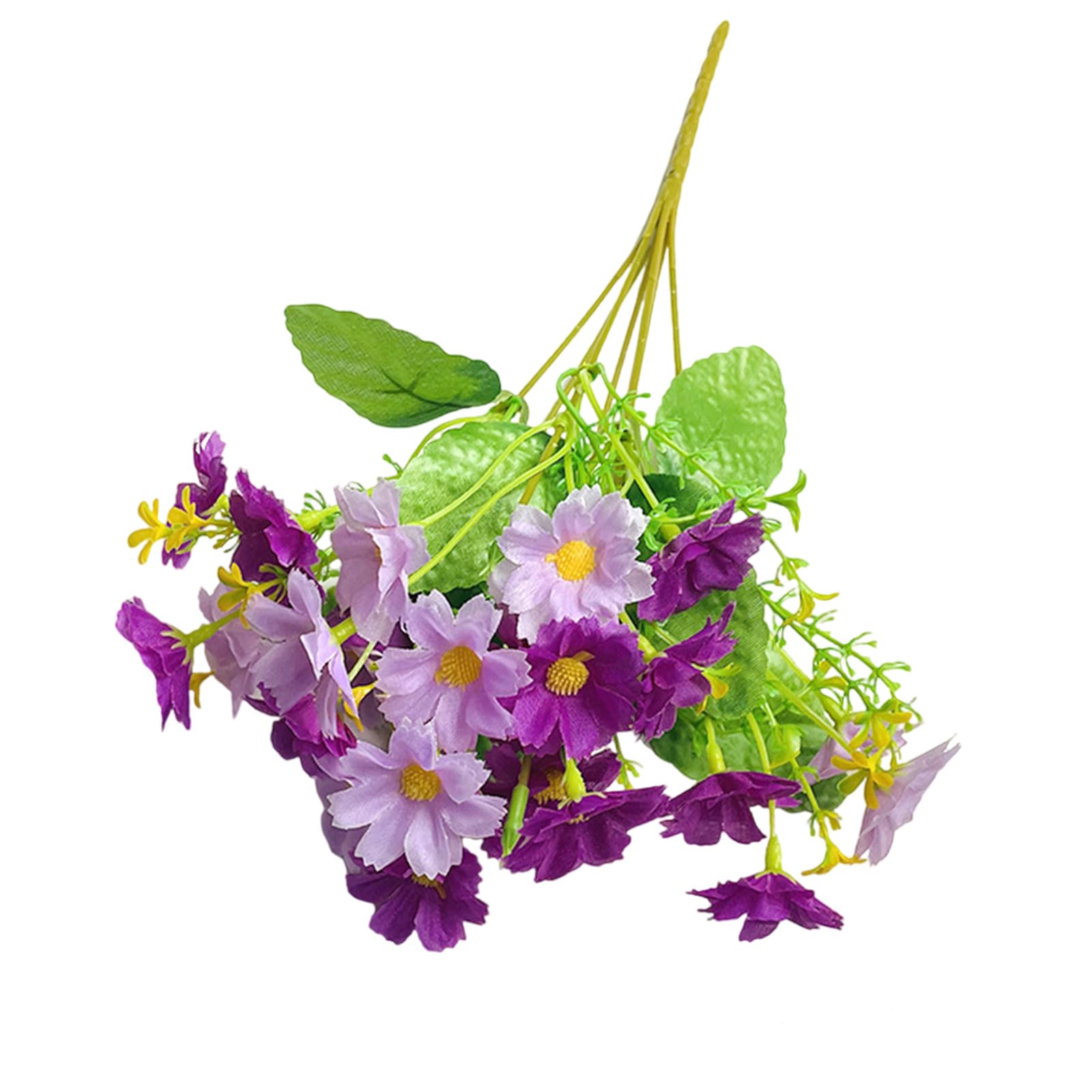 YROHGKPN Artificial Daisies Arrangements Indoor or Outdoor Use Fade Resistant Flowers for Balconies Table Centerpieces Artificial Daisies Bouquet