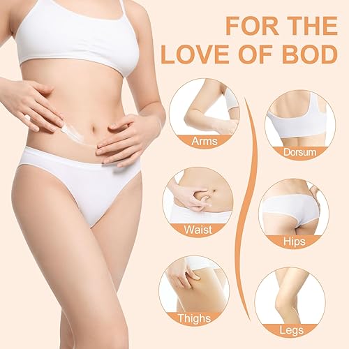 Miniatura 7 de Crema anticelulítica para glúteos y muslos, crema caliente para vagabundos con 2% de cafeína y forskolina, crema reafirmante B Flat Belly y crema