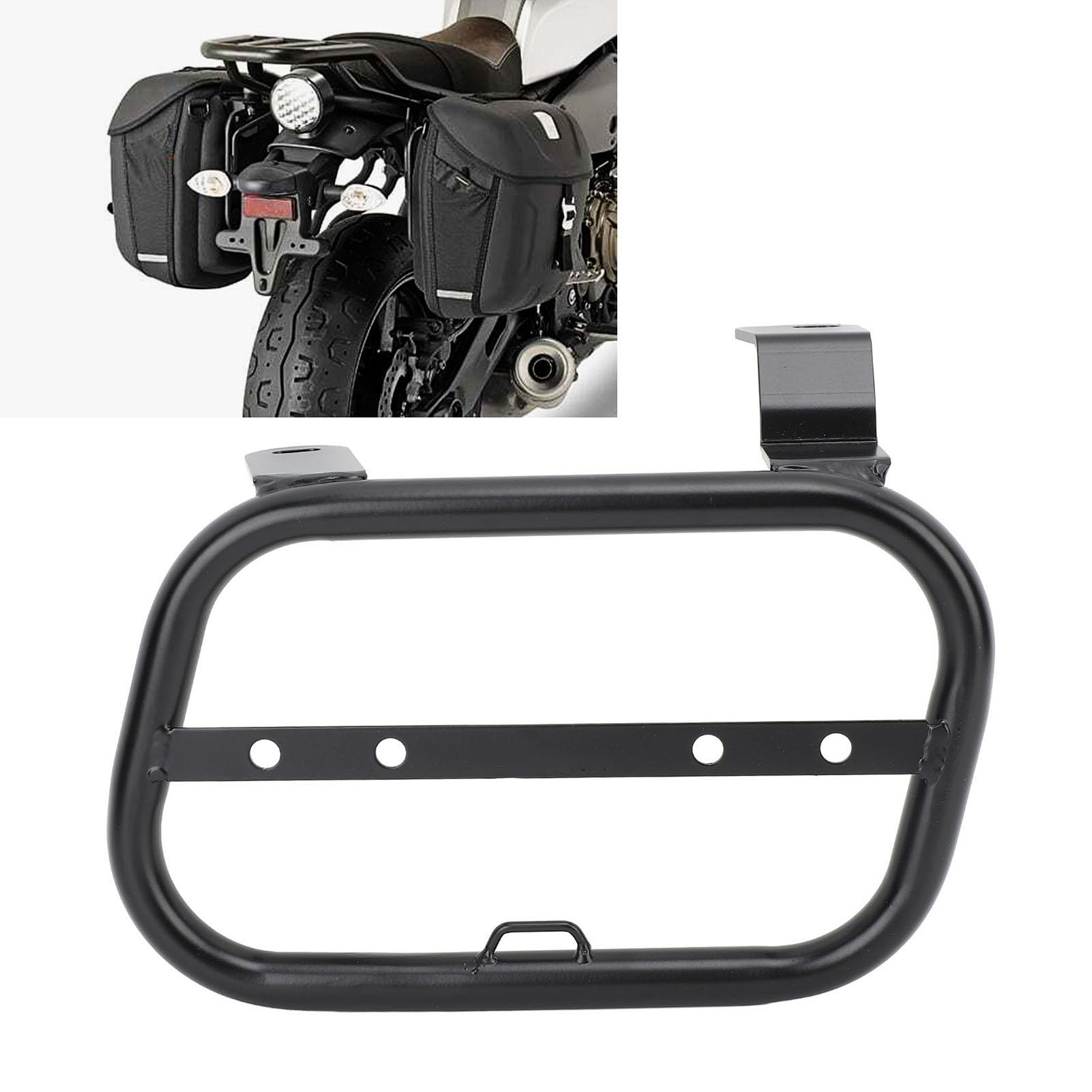 Support Selle Moto Support Sacoche Moto XSR 700 2017-2023 - Support Latéral Gauche - Rangement Sécurisé - Installation Facile Accessoire Xsr 700