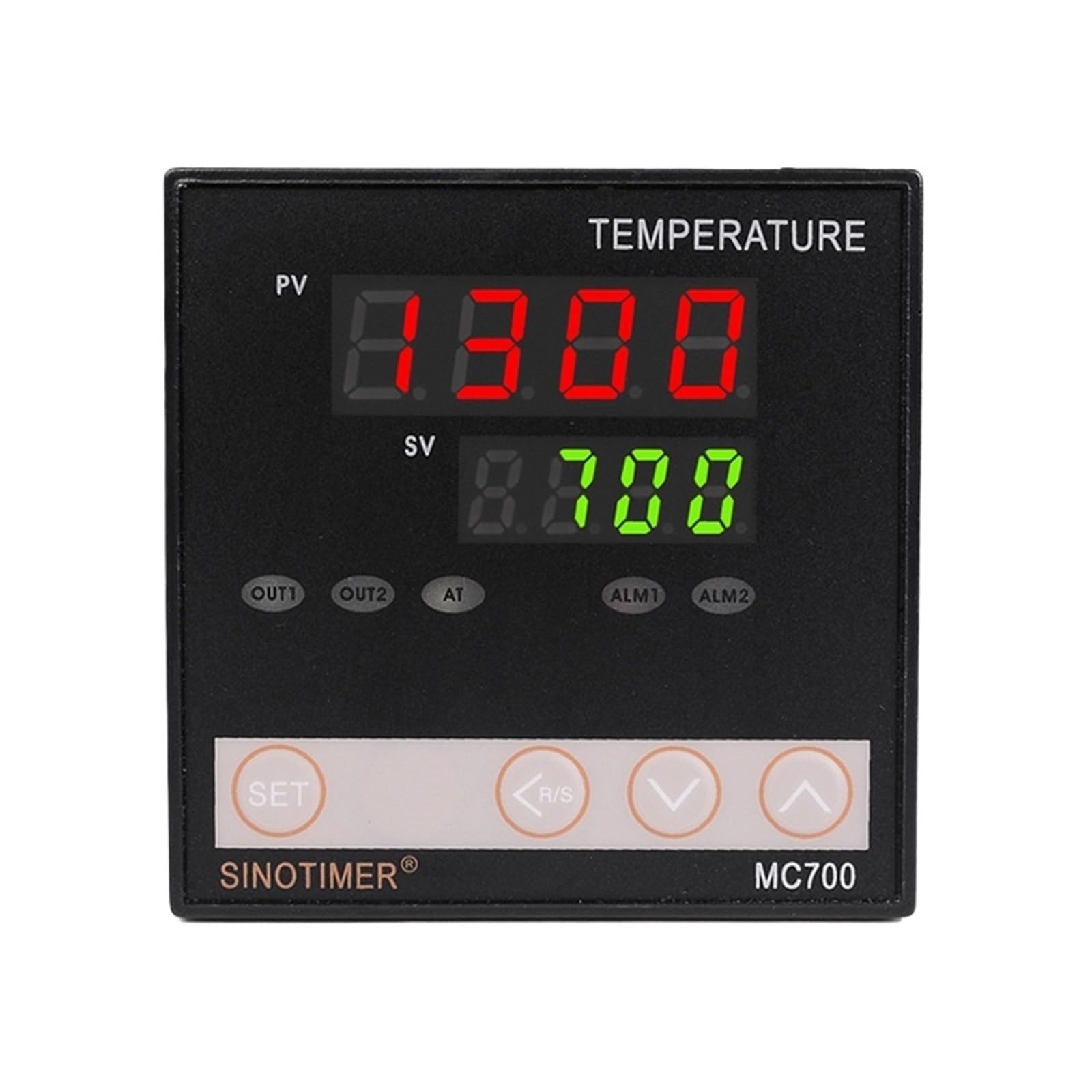 MC700 Intelligent Digital Display Thermostat PID Control Thermocouple Input Temperature Controller