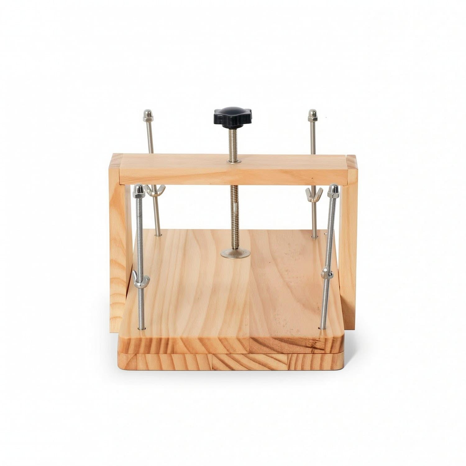Easy to Use Wooden Flower Press Manual Sample Press Rectangular Sturdy for Crafters, Hobbyists, Botanical Journaling, Wood Color-picture-27