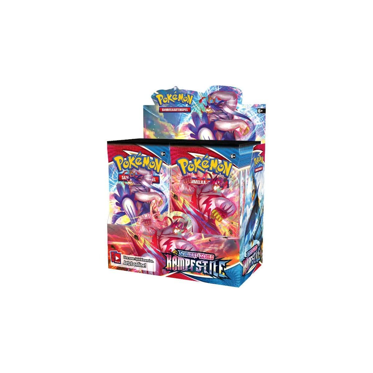 Pokemon Schwert & Schild Serie 5 - Kampfstiele - Dsiplay mit 36 Boostern - Deutsch