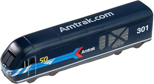 Amtrak ALC-42 Day 1 Siemens Locomotora Locomotora 301 50th Anniversary 5.25" Espuma