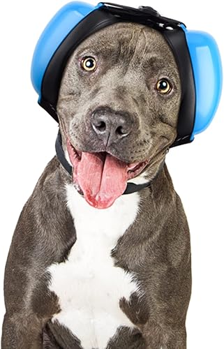 Famikako Orejeras para perros para protección contra el ruido, auriculares con cancelación de ruido para perros, orejeras NRR de 25 dB, tapones para