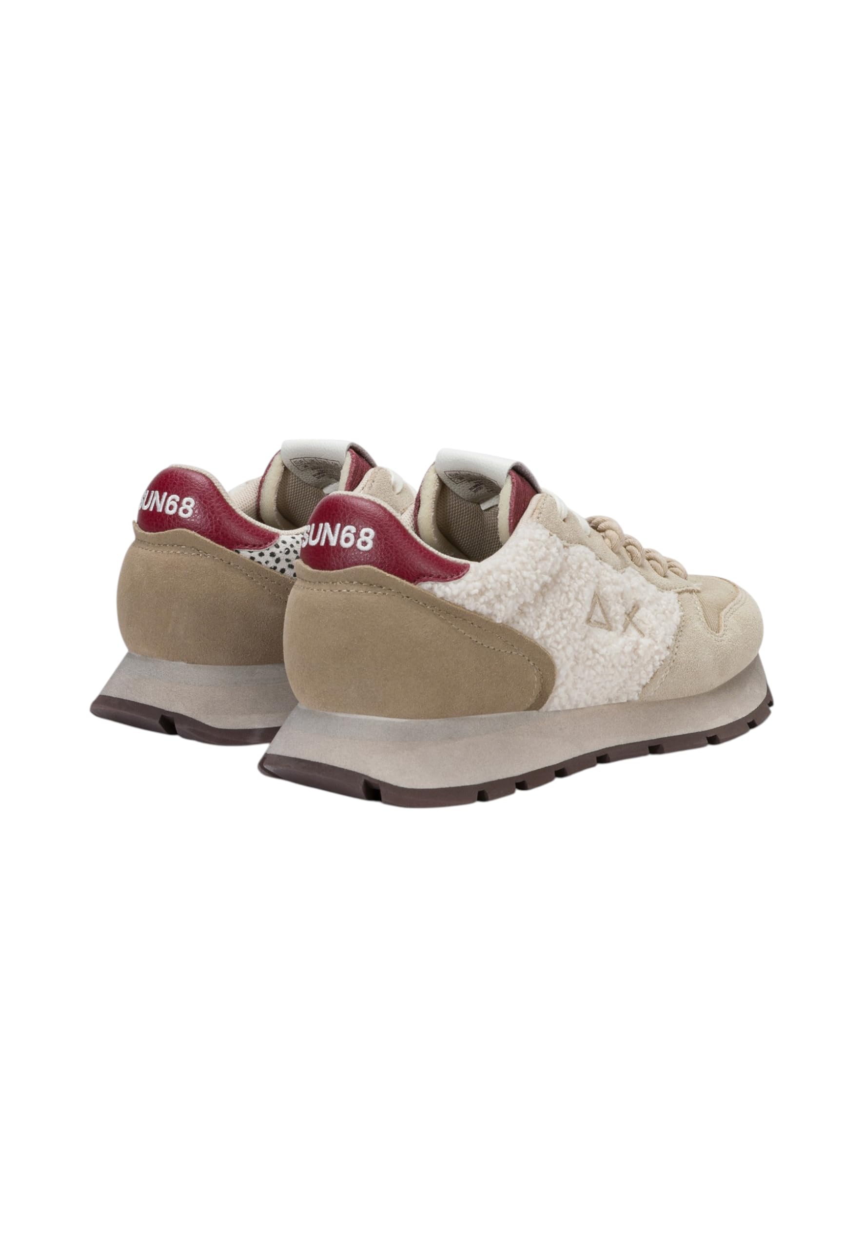 SUN68 Donna Sneakers Basse Pelle Z46208