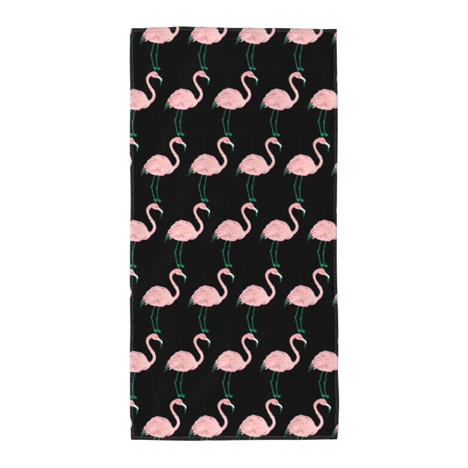 SDEGTHO Hand Painted Flamingo Bird Fashion Printed Bath Towel High Water Absorption For Hiking Trip