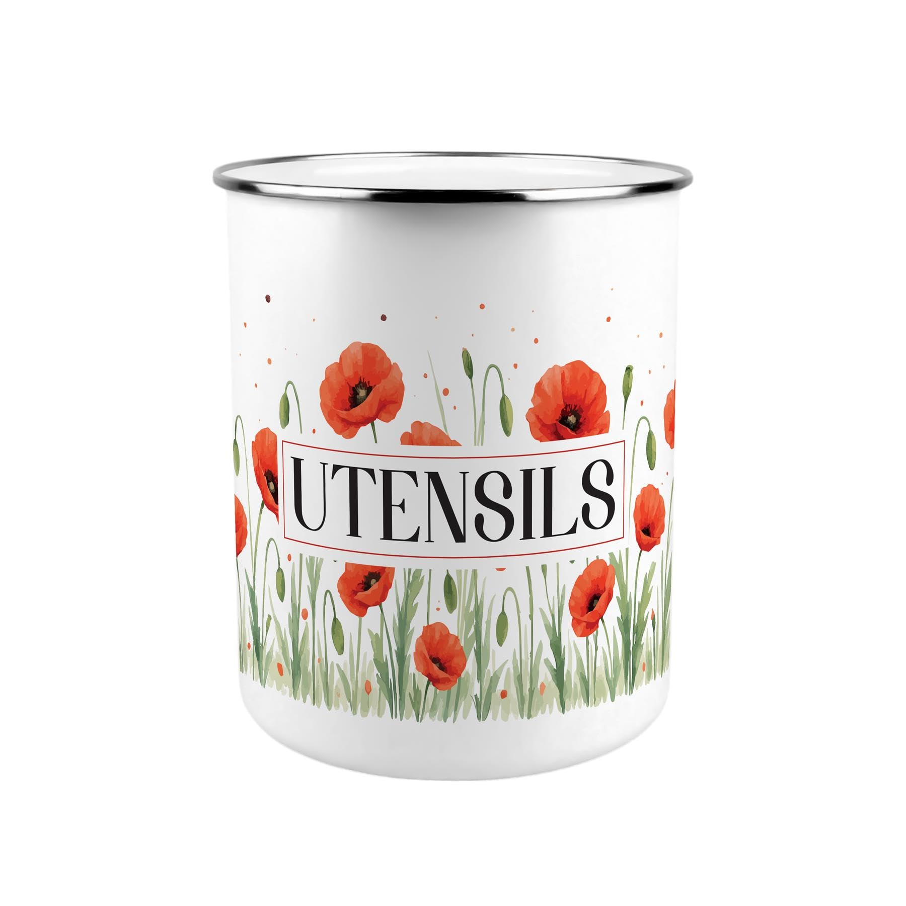 Purely Home Summer Poppies Kitchen Utensil Holder from B&Q