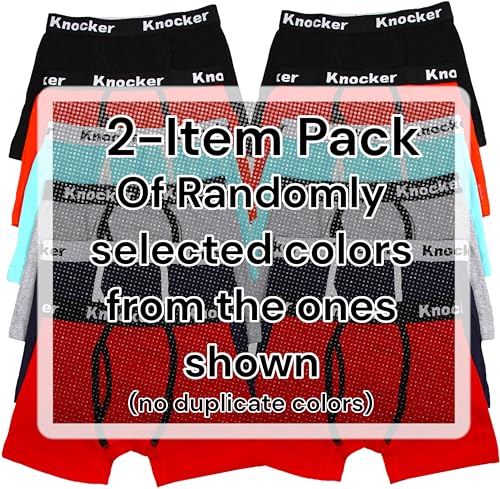 ToBeInStyle Men's Multipack of Assorted Performance Boxer Briefs2