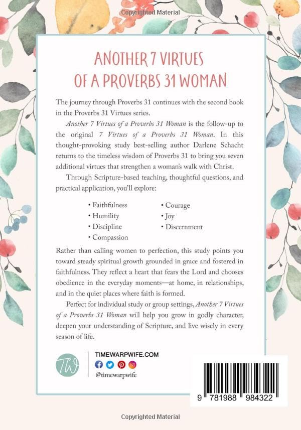 Another 7 Virtues of a Proverbs 31 Woman: Bible Study - Image 2