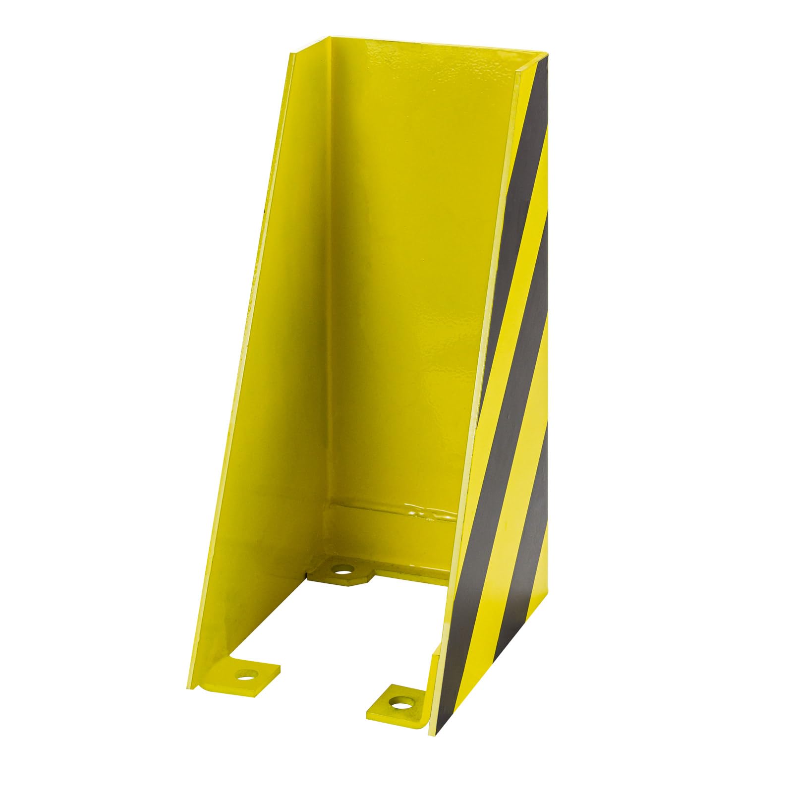 Dema U-Rammschutz, Anfahrschutz, Regalschutz, Eckschutz, 400 mm, gelb-schwarz, Metall 5 mm, ideal für Regale, Wände und Ecken