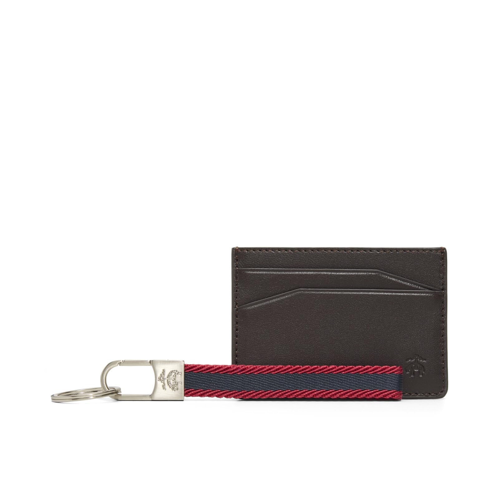 

                                                    Brooks Brothers Men's Leather Cardholder KC Box, D