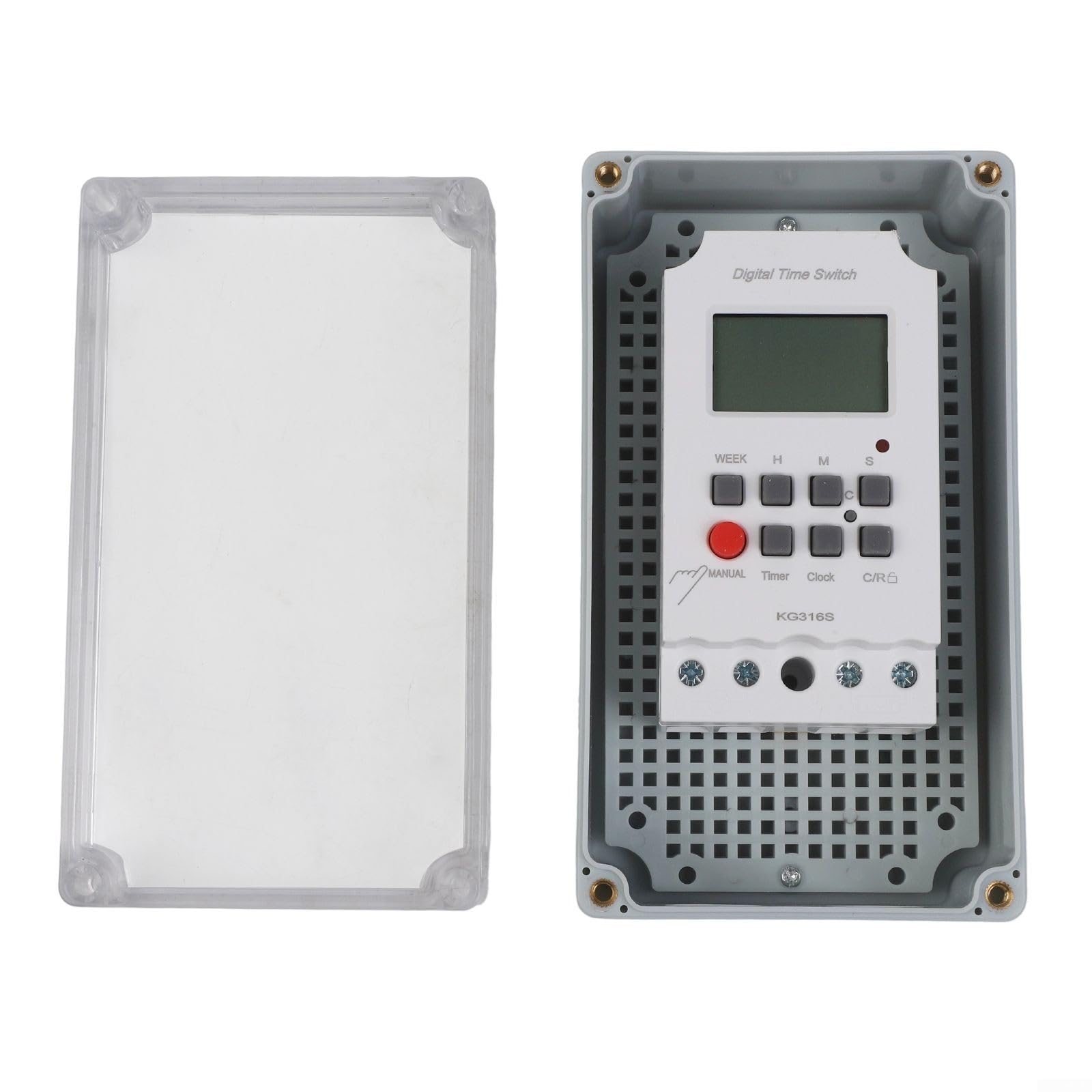 Timer digitale, 25 A, IP66, resistente alle intemperie, MT316SE (30 A)