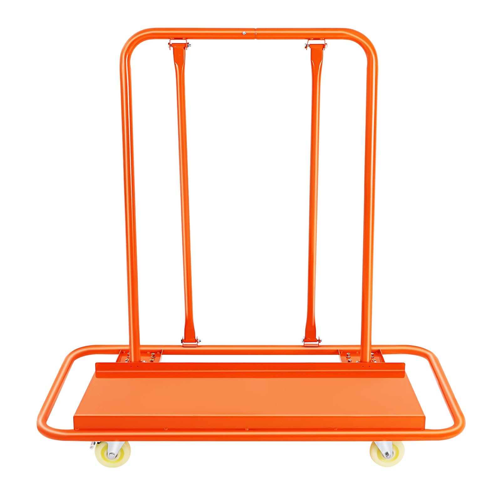 Drywall Cart Sheet Carts Heavy Duty Plasterboard Trolley Service Dolly Plate Dollies Panel Truck W/ 4 Silent Swivel Wheels for factories express stores factory warehouses etc carry various panels