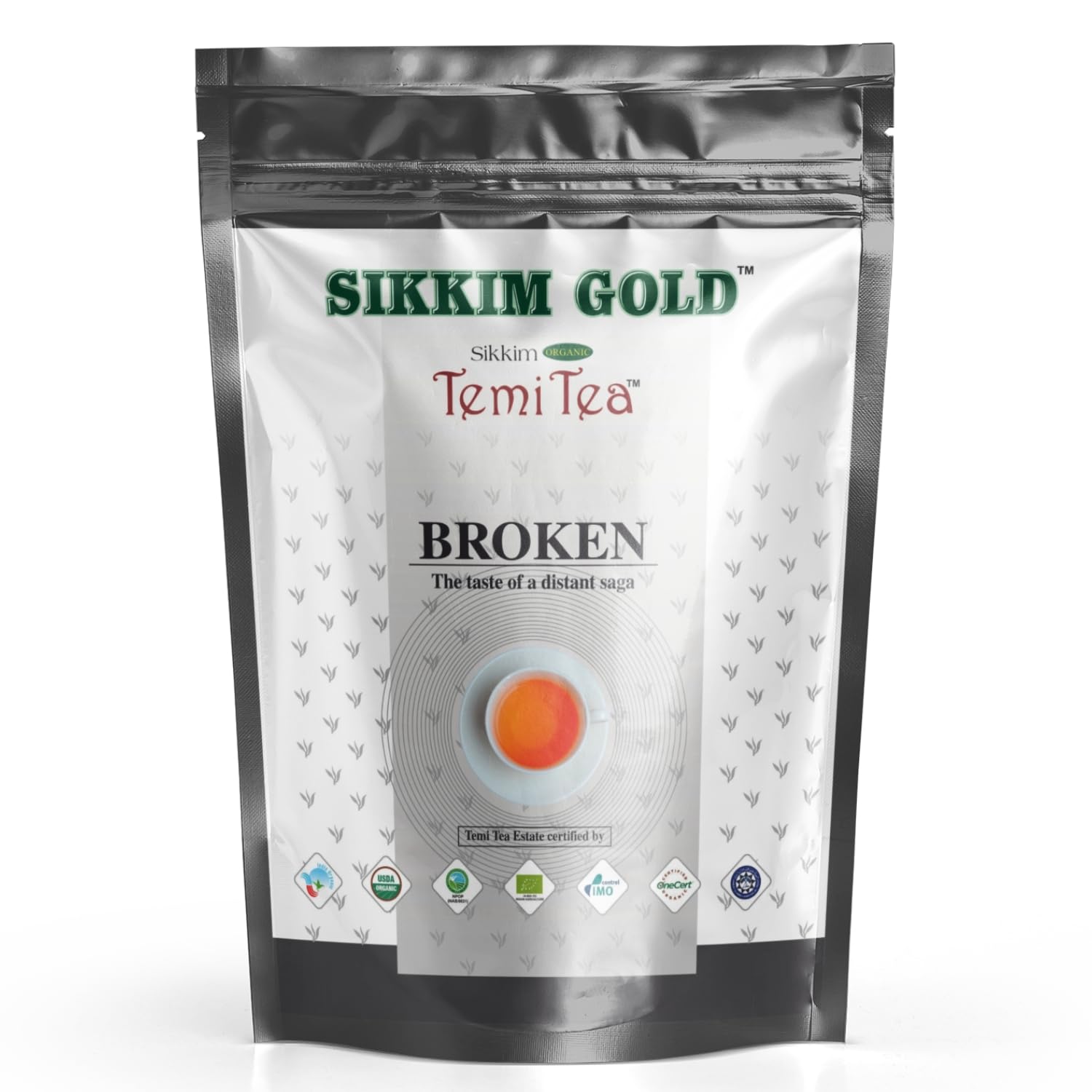 BLACK TEA SIKKIM ORGANIC TEMI TEA LEAF TEA |BROKEN LEAF|100g|Pack of 1| AUTHENTIC BROKEN|TEMI TEA ESTATE |USDA |IMO |ONECERT Certified | VERY GOOD AROMA AND TASTE (B0CJ2RGF8Z) Amazon Price History, Amazon Price Tracker