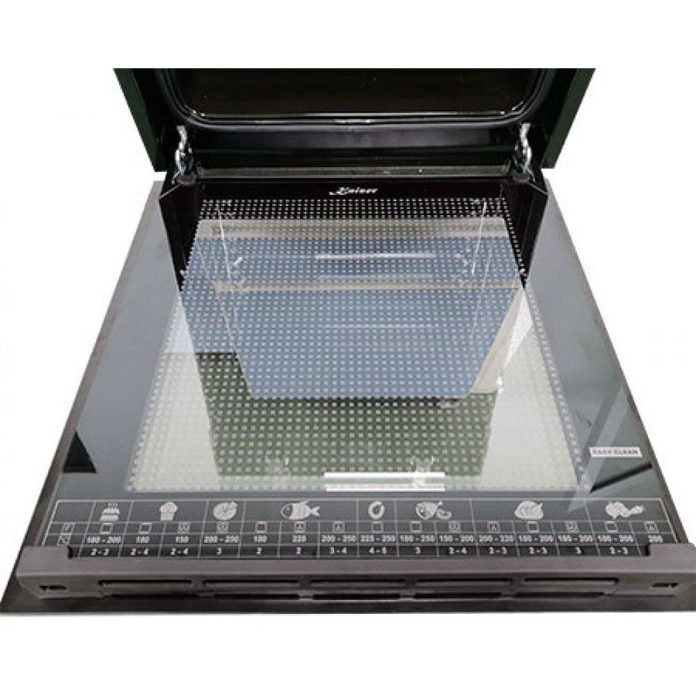 Kaiser Olan Herd-Set EH 4796 ElfAD+EM 2545 ElfAD, Retro Backofen Einbaubackofen 45 cm, Autark, 50 L, 9 Funktionen+Einbau-Mikrowelle, 25 l, Retro,60cm, mit Heißluft und Grill, TouchControl, Elfenbein