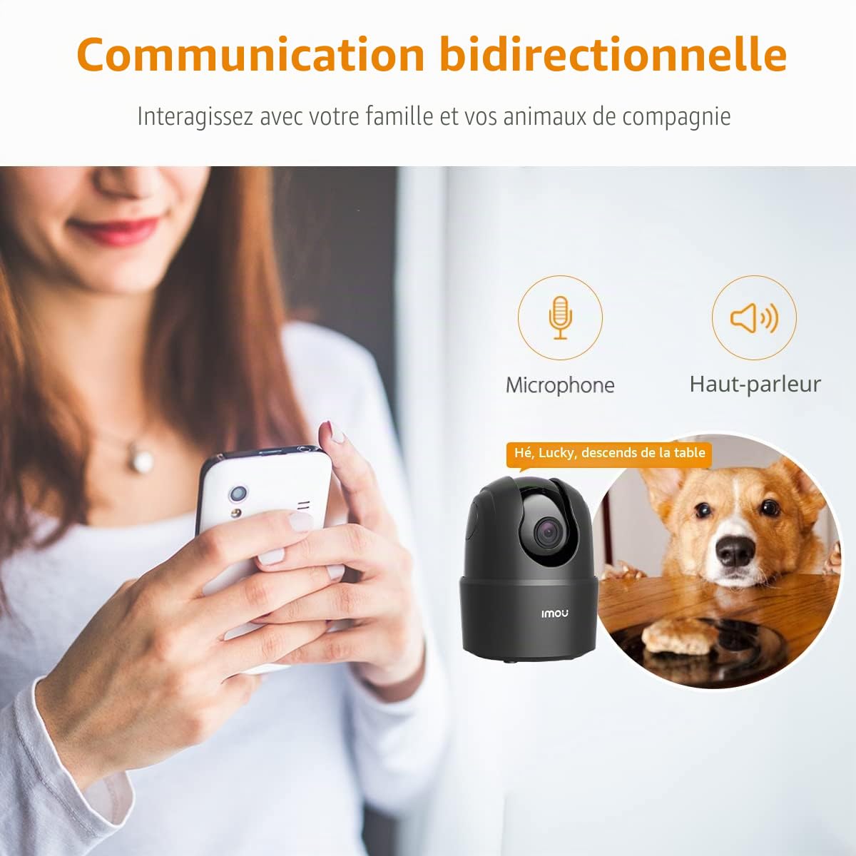 Mini caméra IP Imou Ranger 5 MP