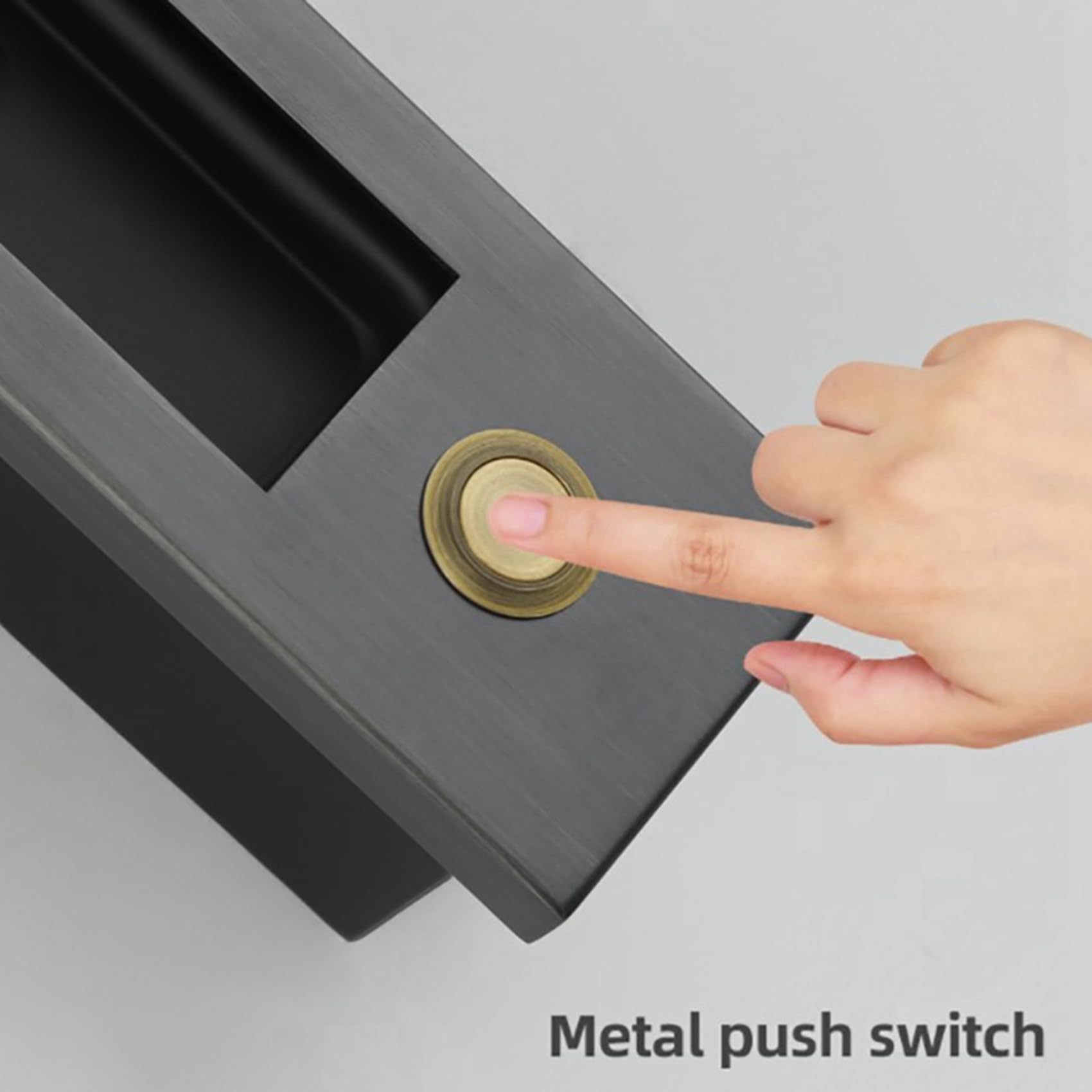 ISTOVO 4X Luces de Lectura, Luz de Pared para Cabecera, Luz de Lectura, Interruptor Empotrado, Lámparas de Pared para Sala de Estar, Dormitorio, Negro