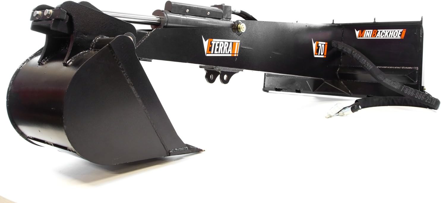 Eterra E70 Skid Steer Backhoe Attachment Patio, Lawn & Garden