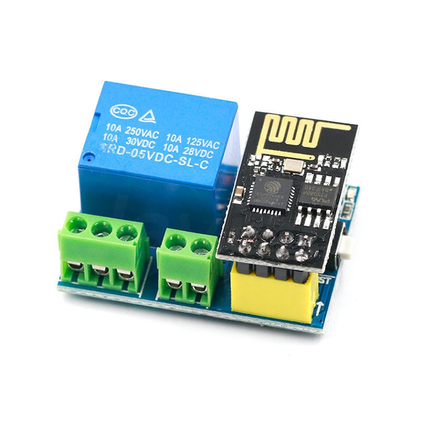 ESP8266 ESP-01S 5V Modulo Relè Cose Smart Home, Casa Intelligente Interruttore di Controllo Remoto APP Del Telefono ESP01 ESP-01 Modulo Wireless Accessori elettronici(Size:WIFI relay module)