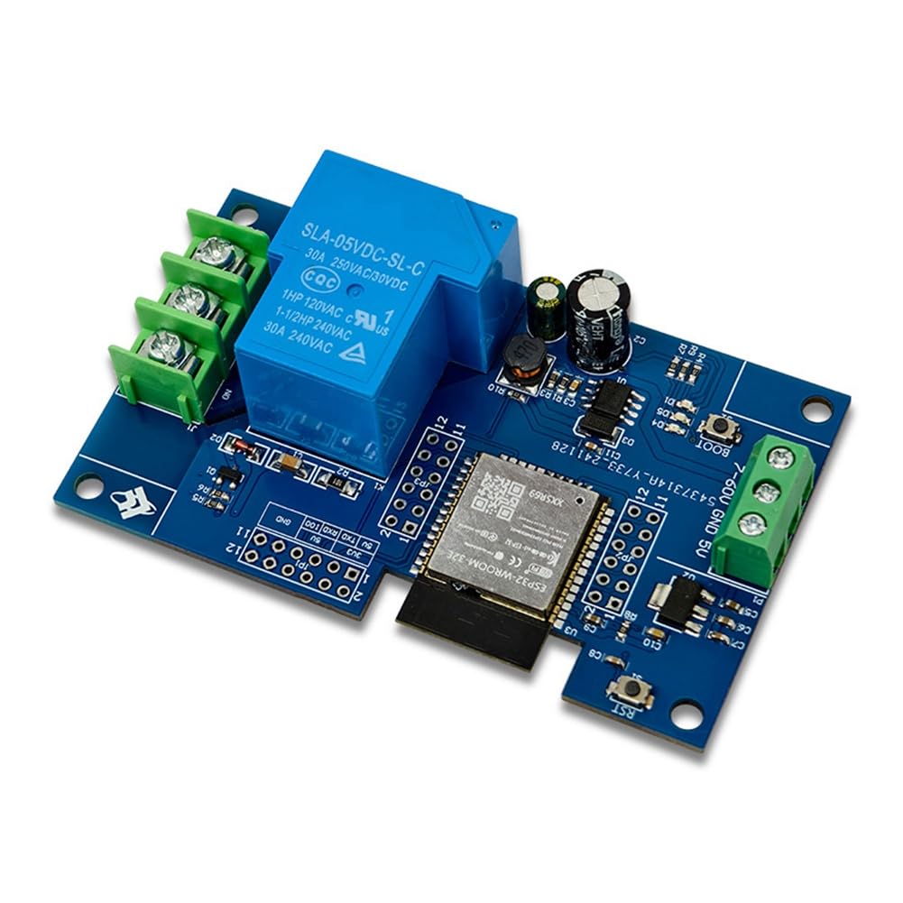 Alimentation DC7-60/5V WiFi Bluetooth 1 Canal 30A Module Relais Carte de Développement Développement Secondaire