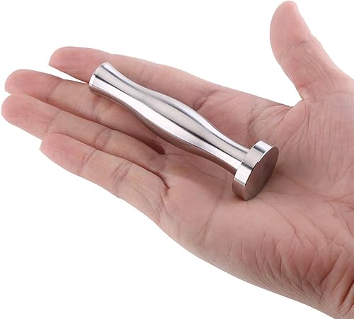 Tamper para café, 1 martillo de prensado de café sólido de acero inoxidable, herramienta de llenado recargable para cápsulas Nespresso, diámetro de