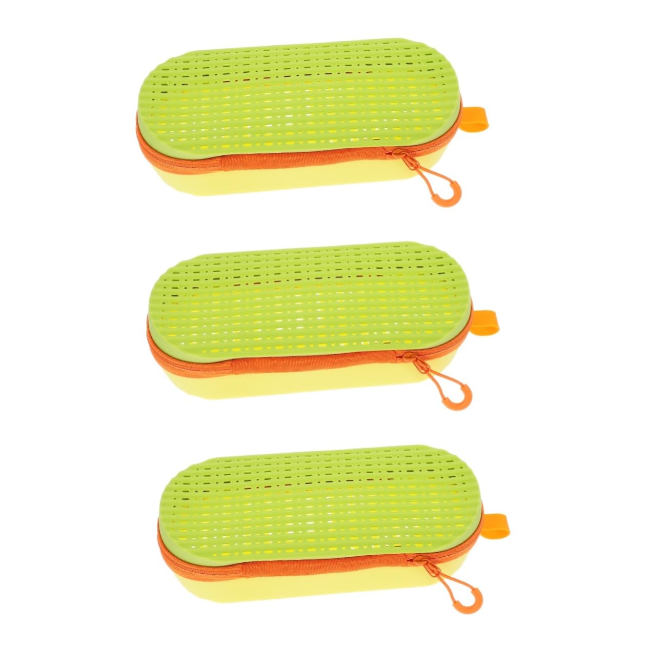 Sosoport 2 Stück Schwimmbrillen Aufbewahrungsbox Schwimmbrillen Silikonboxen Brillenbehälter Schwimmbrillenetui Brillenboxen Brillentragetaschen Schwimmbrillenetuis