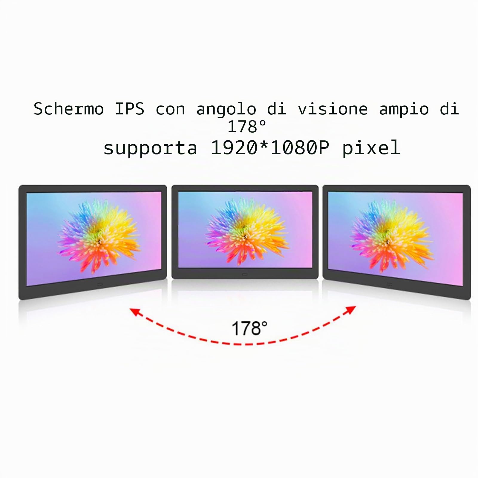 Cornice Digitale HD da 32 Pollici, Display IPS, Macchina Pubblicitaria da Parete, con 32 GB di Spazio di Archiviazione, Facile da Usare(Black)