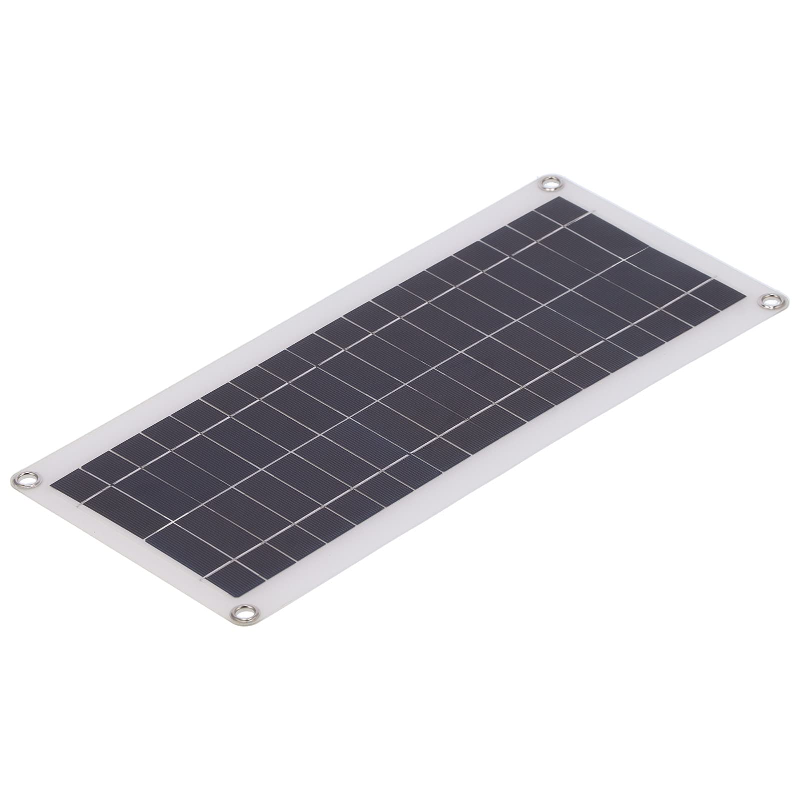 Panneau solaire polycristallin 20W avec double USB pour charger une batterie de voiture