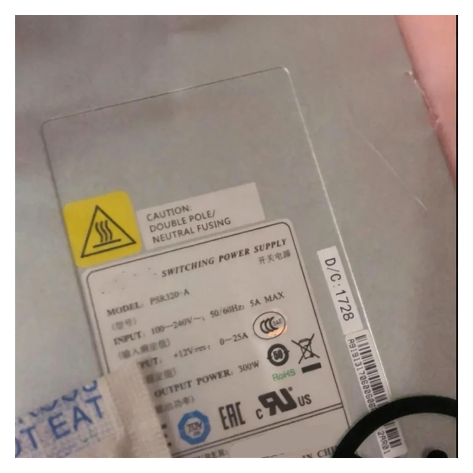 TPKMVGAP PSR320-A 300W power-supply module