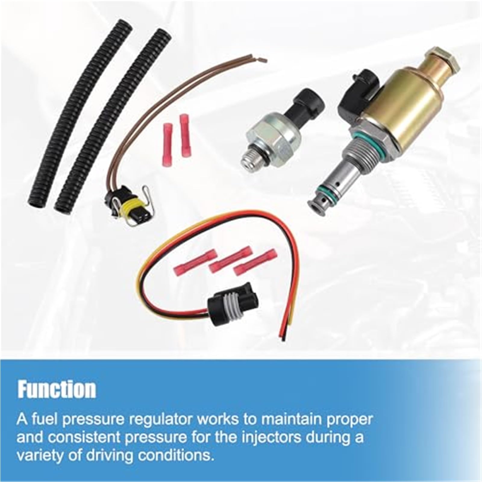 Regulator ciśnienia wtrysku paliwa F81Z-9C968-AB, F-250