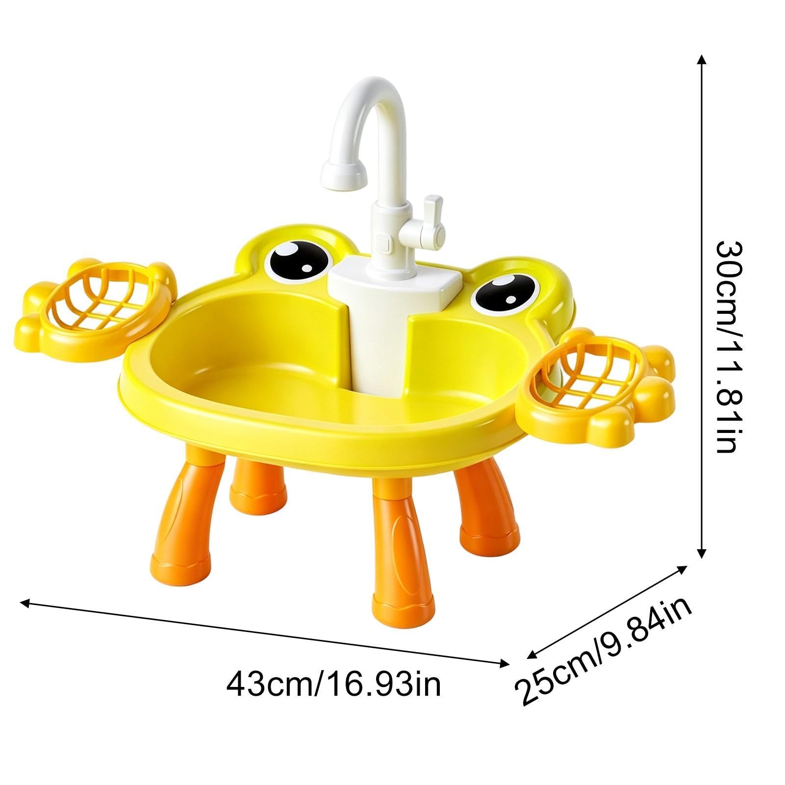 Lavello Da Cucina Giocattolo - Gioco Interattivo Realistico - Tavolo D'Acqua Con Lavastoviglie Giocattolo Per Bambini | Regalo Compleanno Festa Interno Esterno Casa Soggiorno Balcone