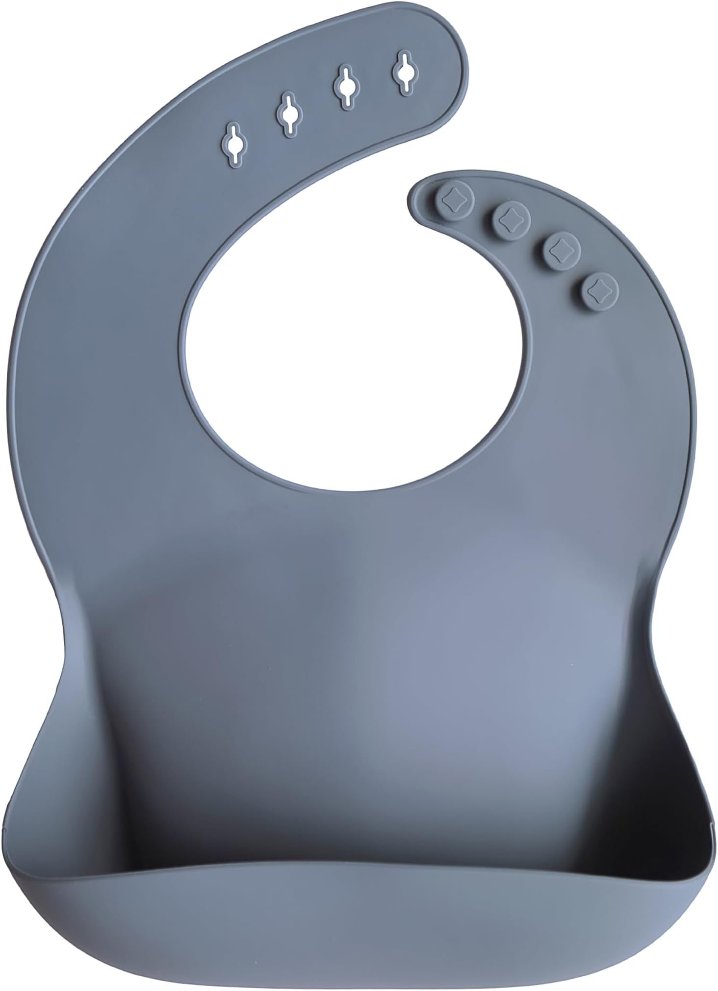 Silicone Baby Bib | Adjustable Fit Waterproof Bibs (Tradewinds)