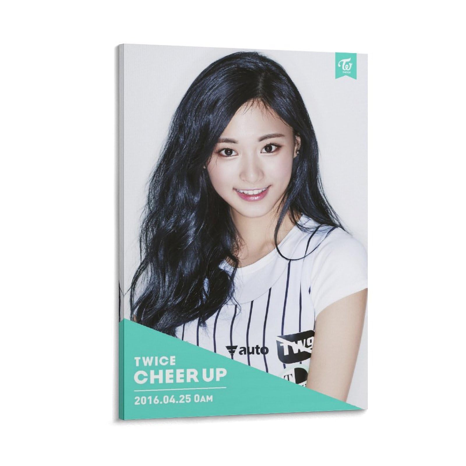 Twice ツウィ　タイ盤　トレカ　page two cheer up K-pop Artist Poster Twice Tzuyu Page Two Cheer Up Ver. 1st Teaser