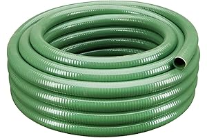 HydroMaxx® Flexible 1" Dia. x 100 ft. Green PVC Hose for Suction/Discharge