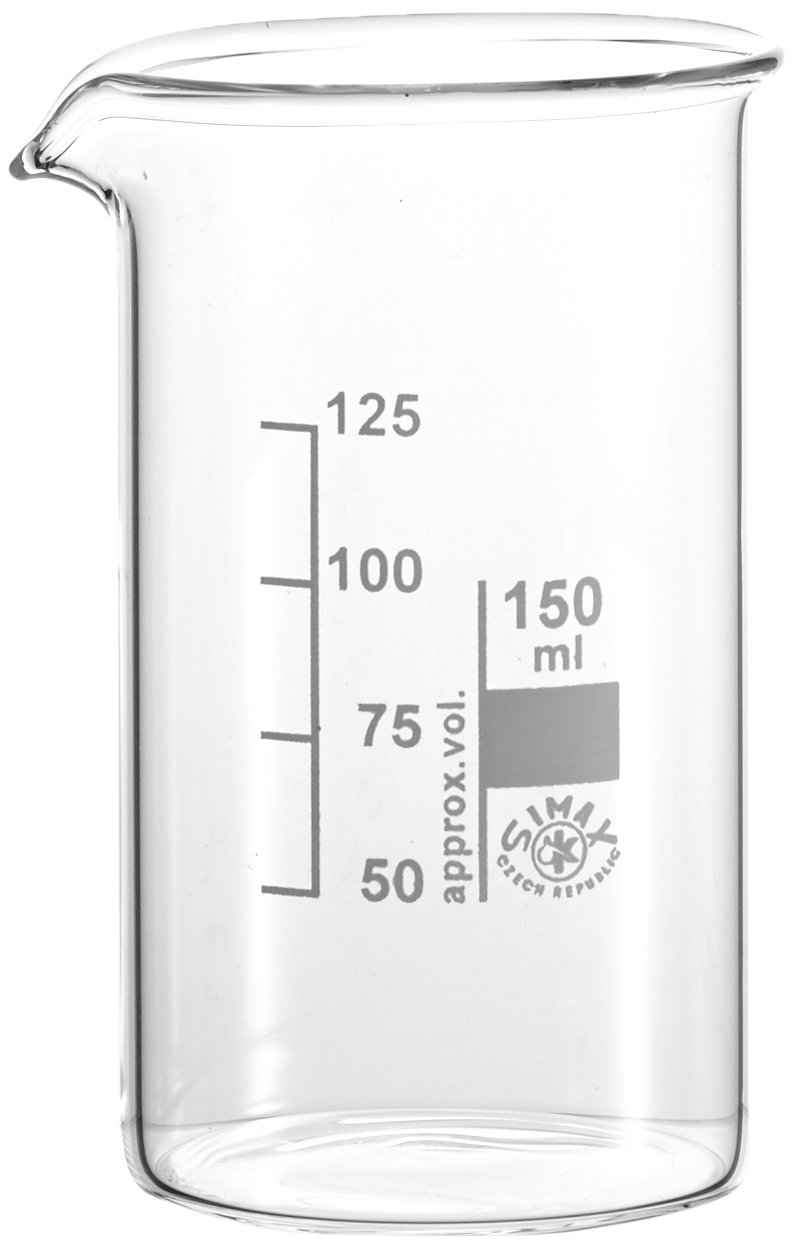 neoLab E-1048 Becherglas, hohe Form, 150 mL (10-er Pack)
