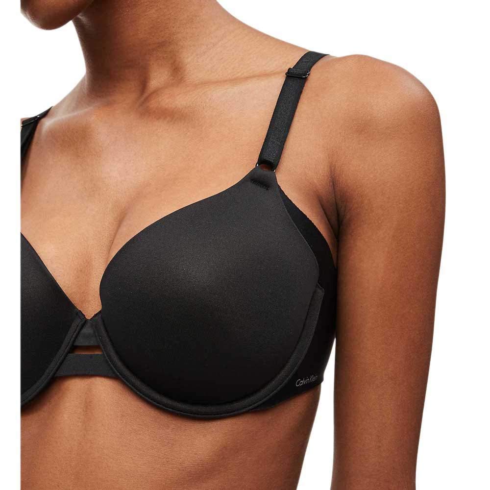 Calvin Klein Sujetador Mujer Bra con Aros, Negro (Black), 95C