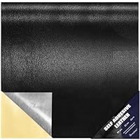 Kunstleder selbstklebend,Leder Patch Selbstklebend Schwarz,150 * 60cm Leder Reparatur Patch, für Sofa, Möbel, Autositze, Taschen
