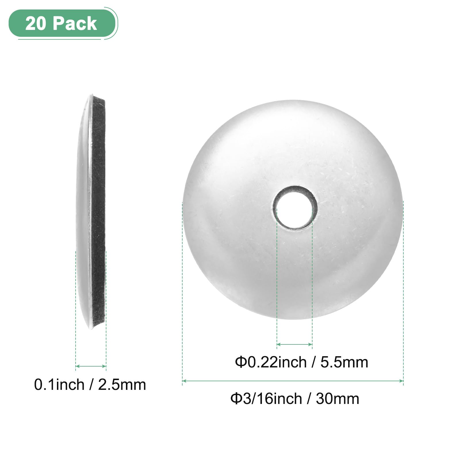 M METERXITY M5.5x30mm EPDM Bonded Sealing Rubber Washers - Image 3