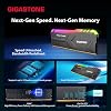 【Memoria RAM DDR5 RGB】 GIGASTONE Game Turbo 32GB Kit (2x16GB) DDR5 5600MHz PC5-44800 CL40-40-40-76 Intel XMP 3.0 AMD Ryzen 1.2V UDIMM 288 Pin Unbuffered Non ECC Memoria de Alto Rendimiento para Gaming de Escritorio - Negro 7