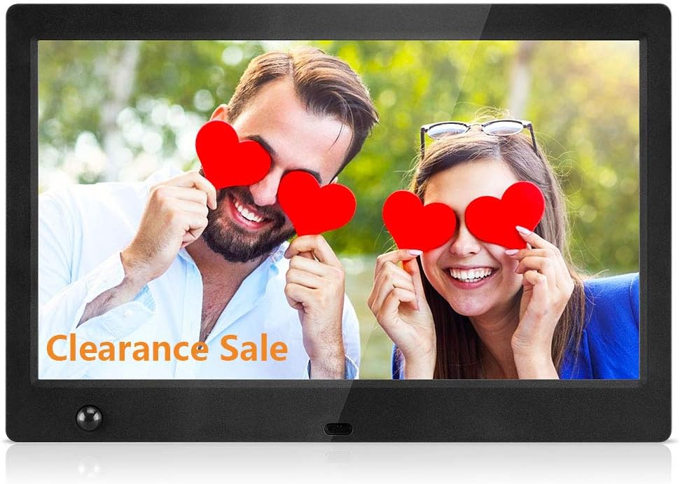 MRQ 10 Inch Digital Picture Frame Play Photos with