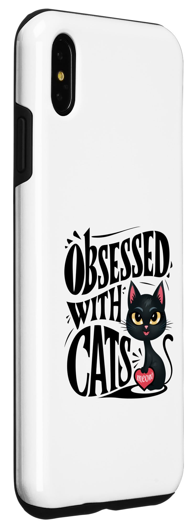 iPhone XS Max Obsessed With Cats - Cat Case - Image 3