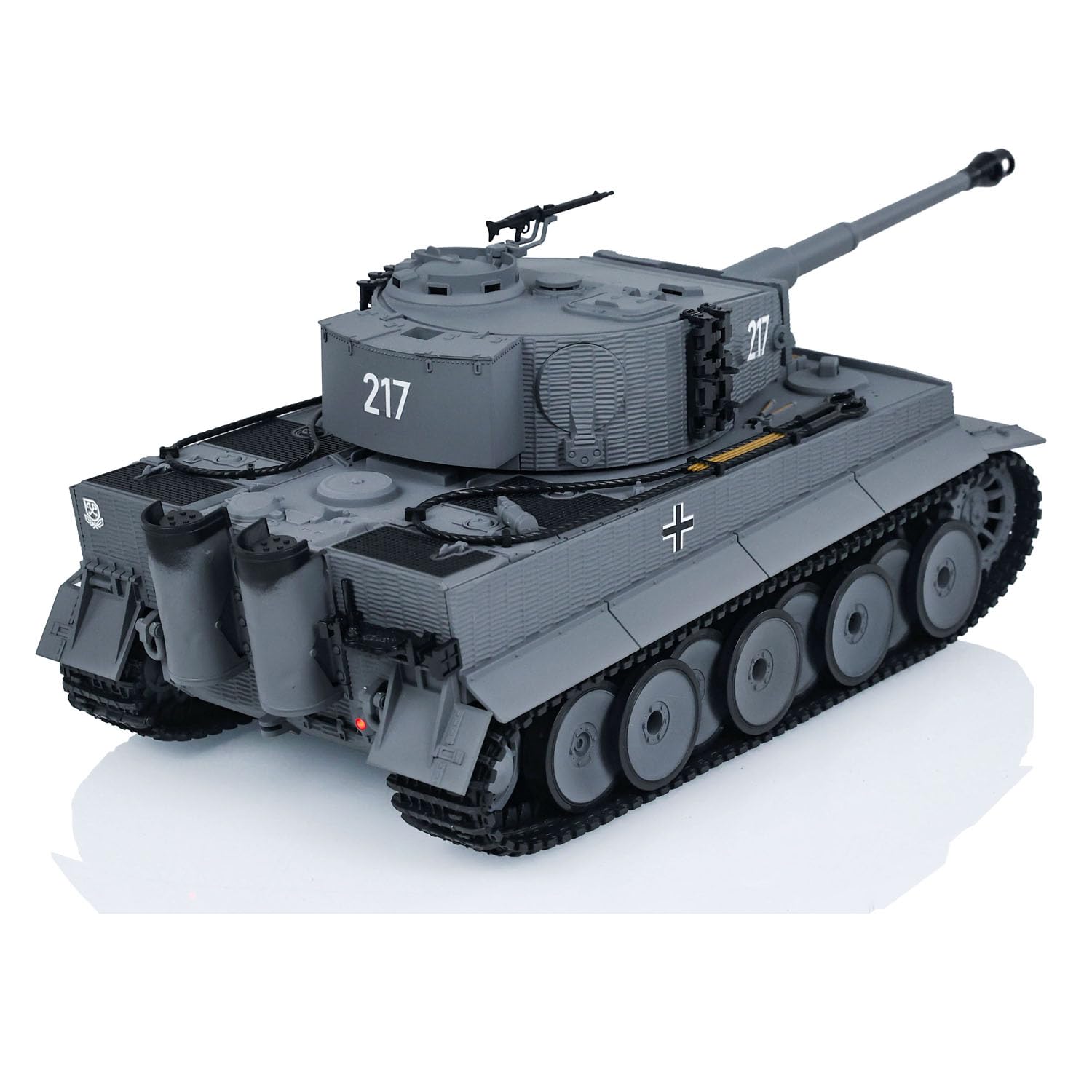 Taigen 1/24 Tanque RC RC Tank Tanque de Batalla RC Tiger I Control Remoto Tanques Militares Combate Infrarrojos