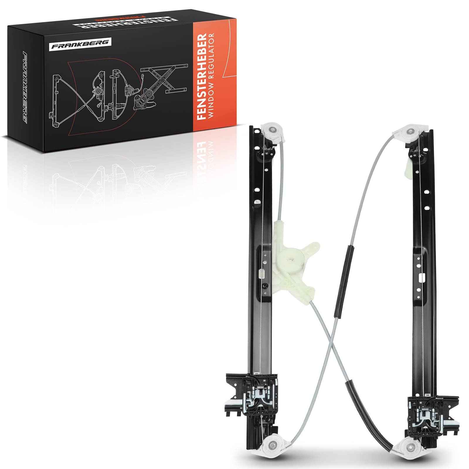 Frankberg Window Regulator Without Motor Rear Right Driver Side for R-a-n-g-e R-o-v-e-r Sport L494 2.0L 3.0L 4.4L 5.0L SUV 2013-2020 LR078870